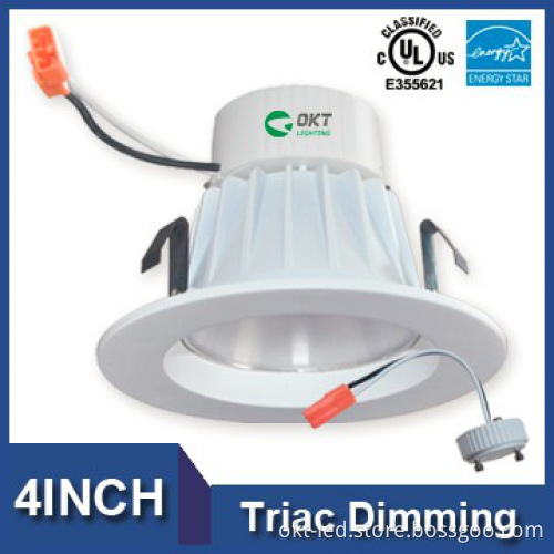 US and canada Energy Star ul 4inch 9W Dimmable recessed downlight led